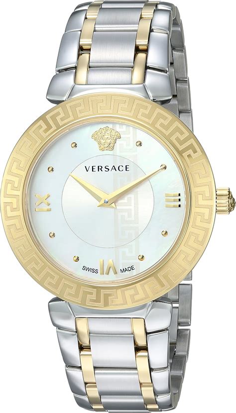 versace watch stainless steel|versace watch women.